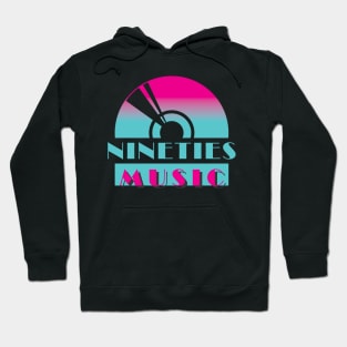 Retro Nineties Music Hoodie